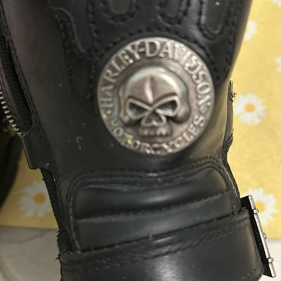 Harley Davidson leather motorcycle boots - Picture 4 of 7